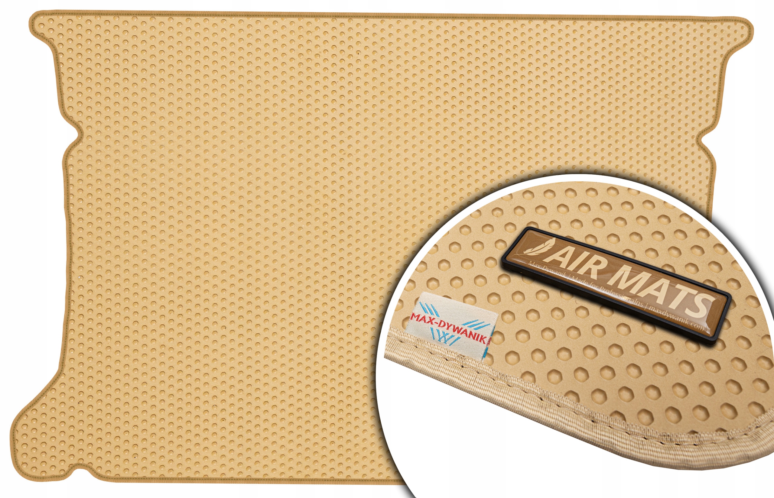 Hyundai Matrix Van 2001-2010 Béžová rohož do kufru Eva Air Mats