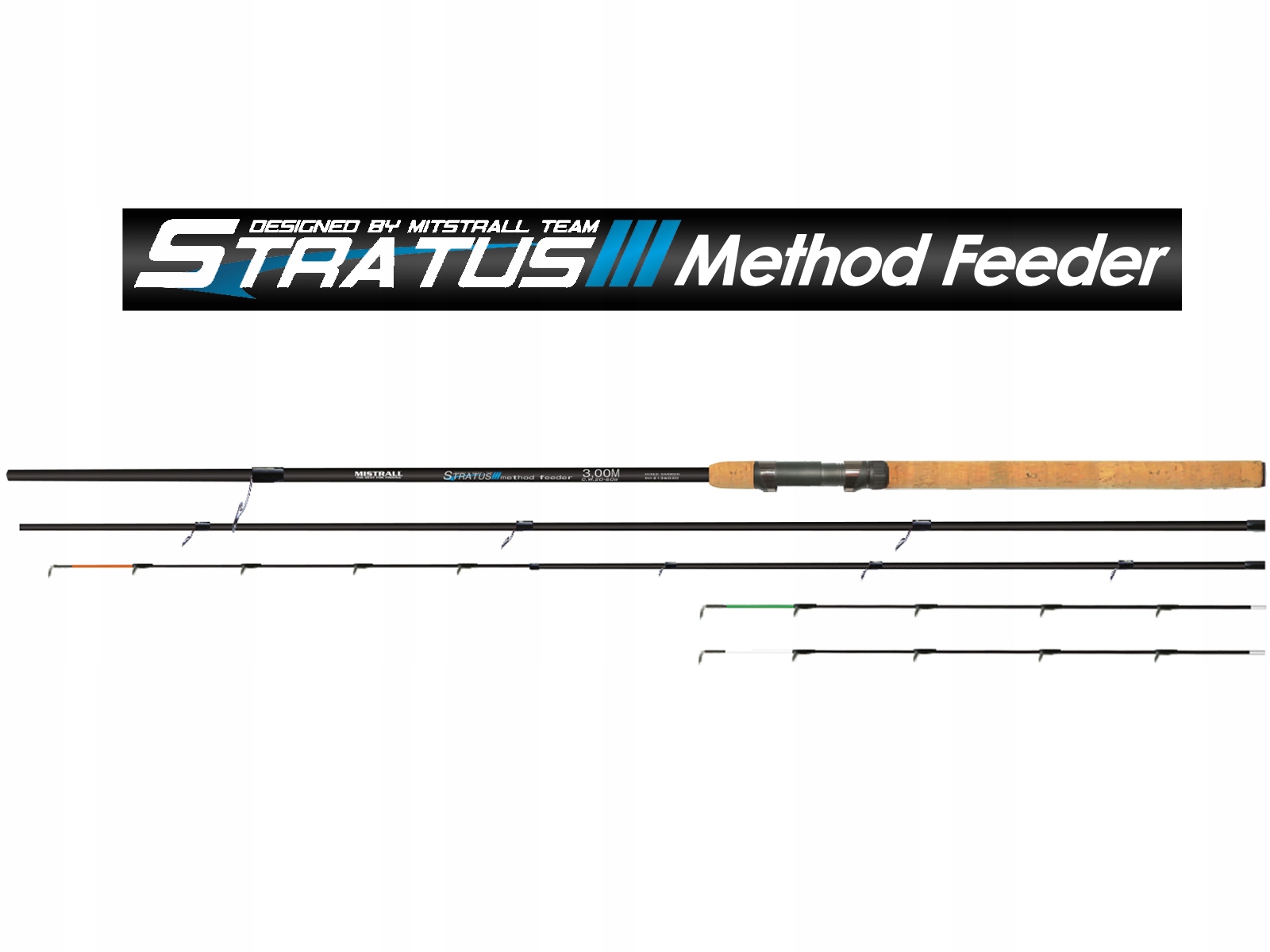 WĘDKA MISTRALL STRATUS METHOD FEEDER 3,30m /20-60g Ciężar wyrzutu 20-60 g