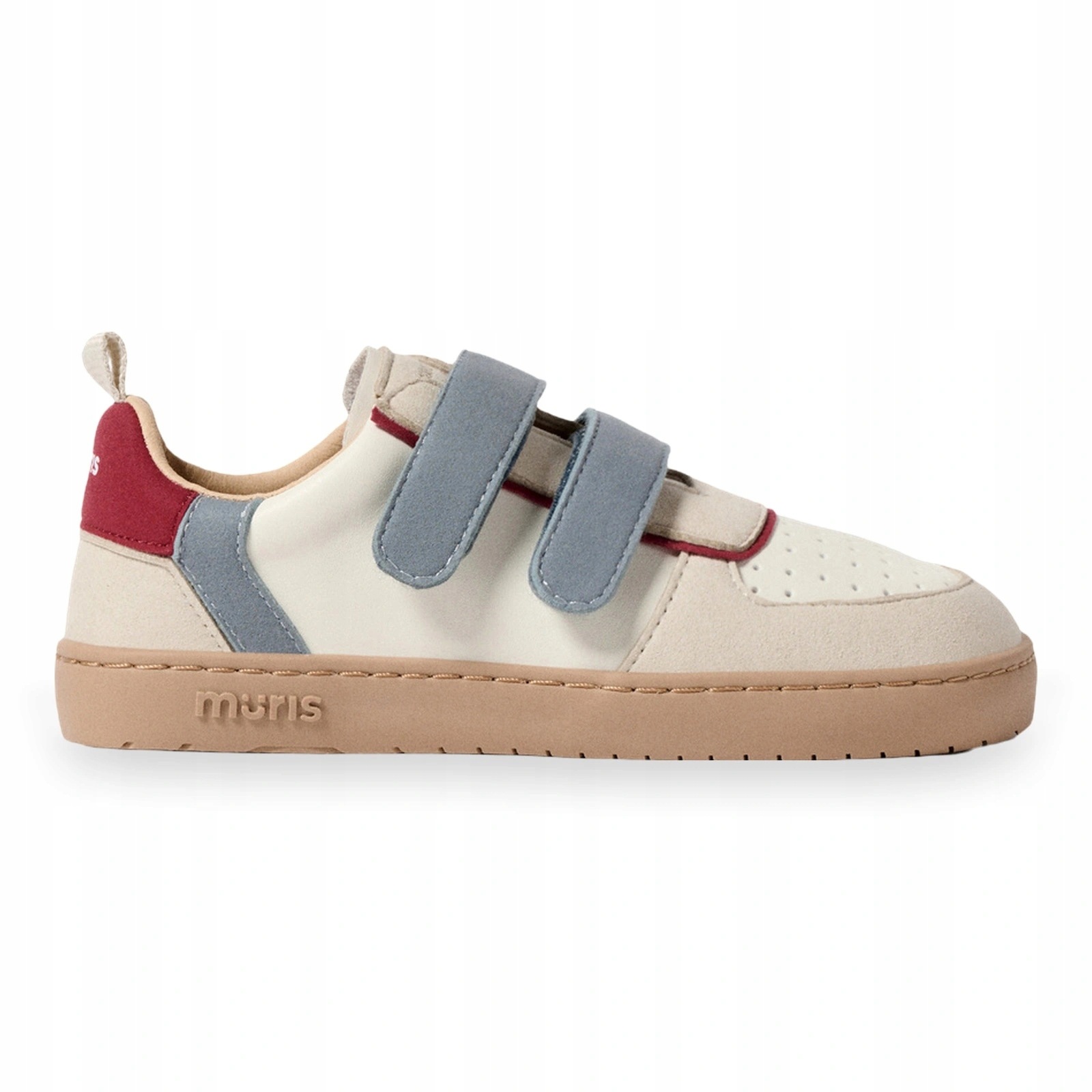 Buty barefoot sneakersy lekkie dziecięce Muris Petra Junior Ruby Red 35
