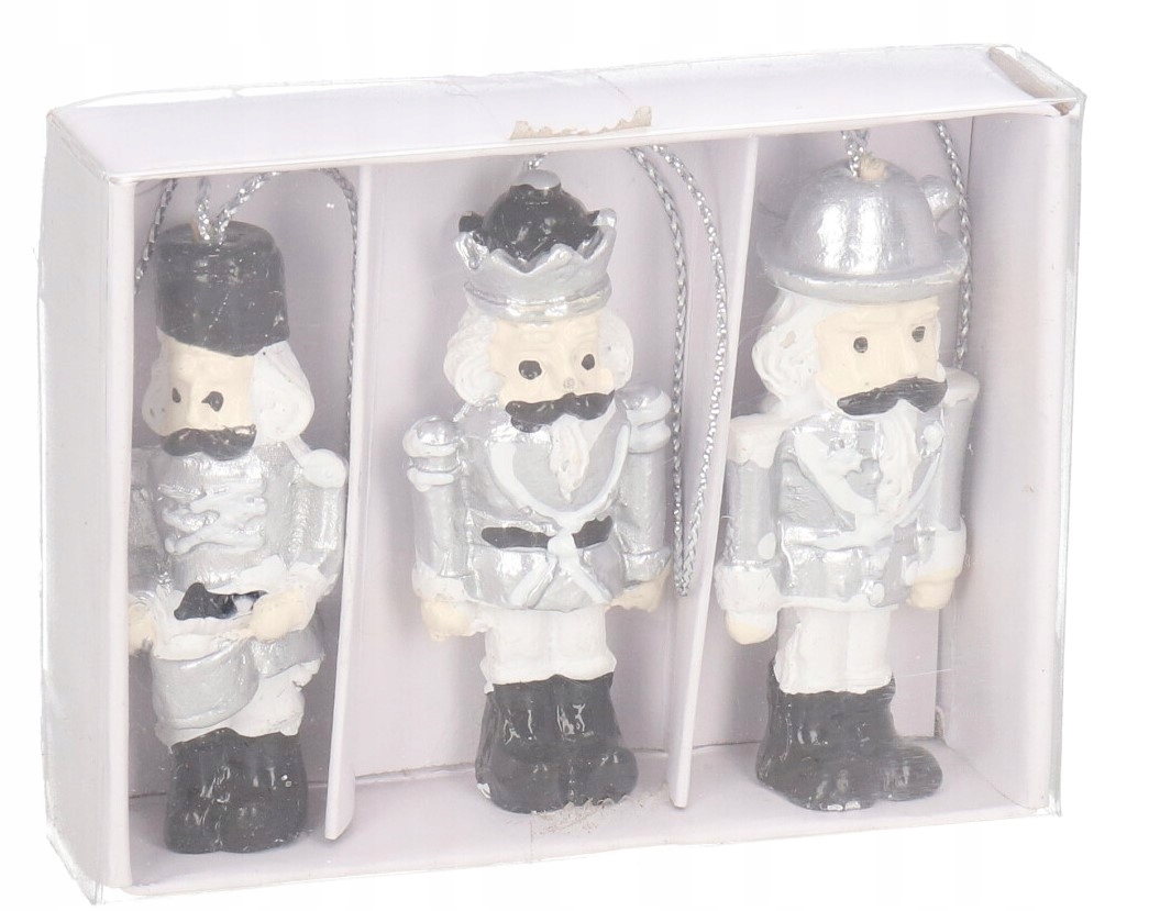 

Bombki Na Choinkę Stroik Dziadek Do Orzechów 3SZT