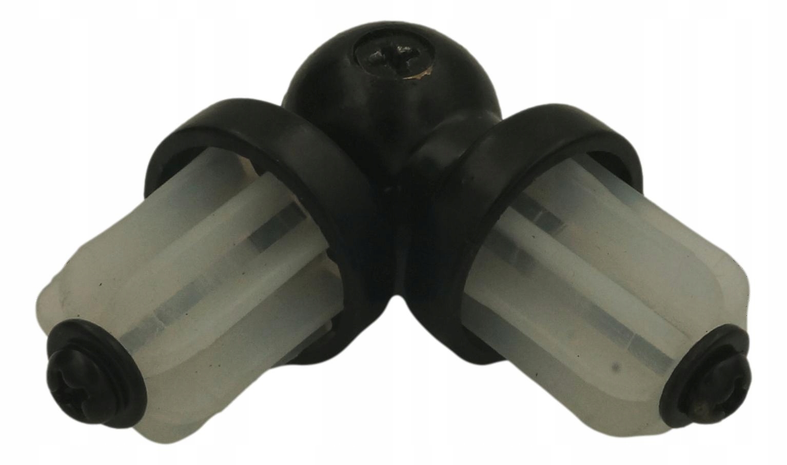 

Łącznik kątowy wykusz karnisz rurka 19mm czarny