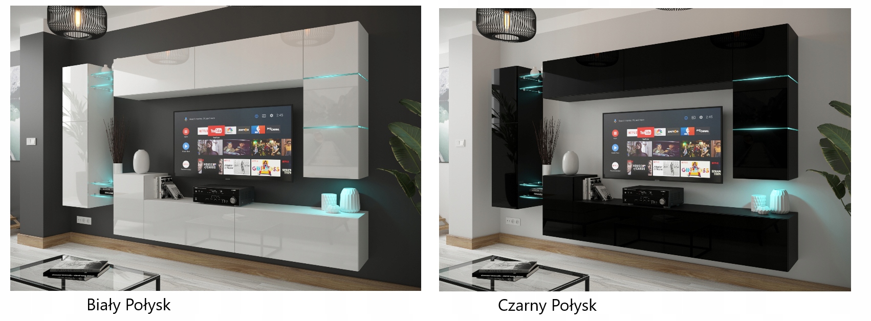 Zestaw Nowoczesnych Mebli Meblościanka AN90 New Marka Prime-Home