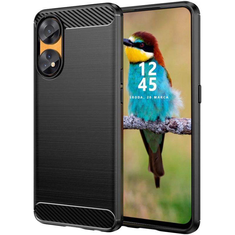 

Etui Pancerne Karbon Do Oppo Reno 8T Szkło