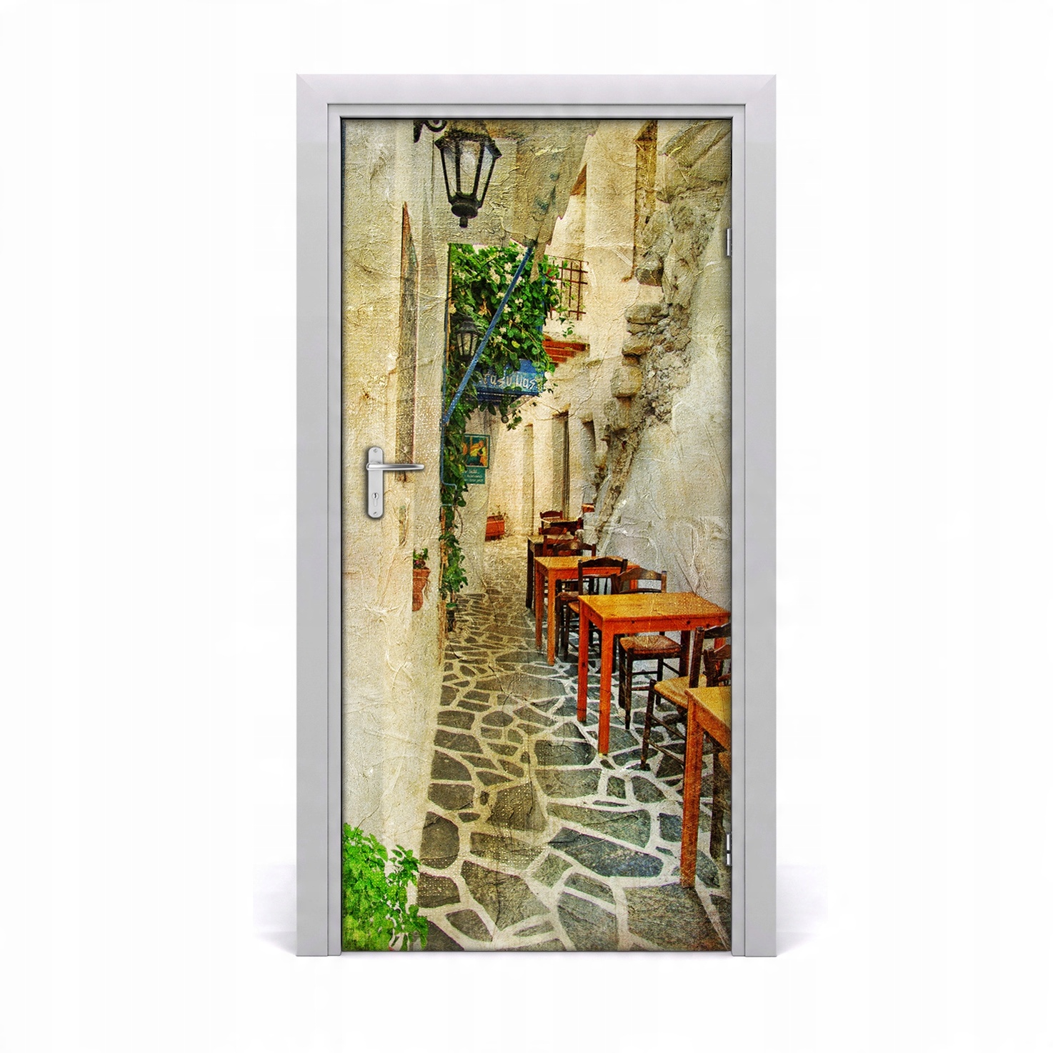 

Fototapeta samoprzylepna na drzwi Greckie tawerny