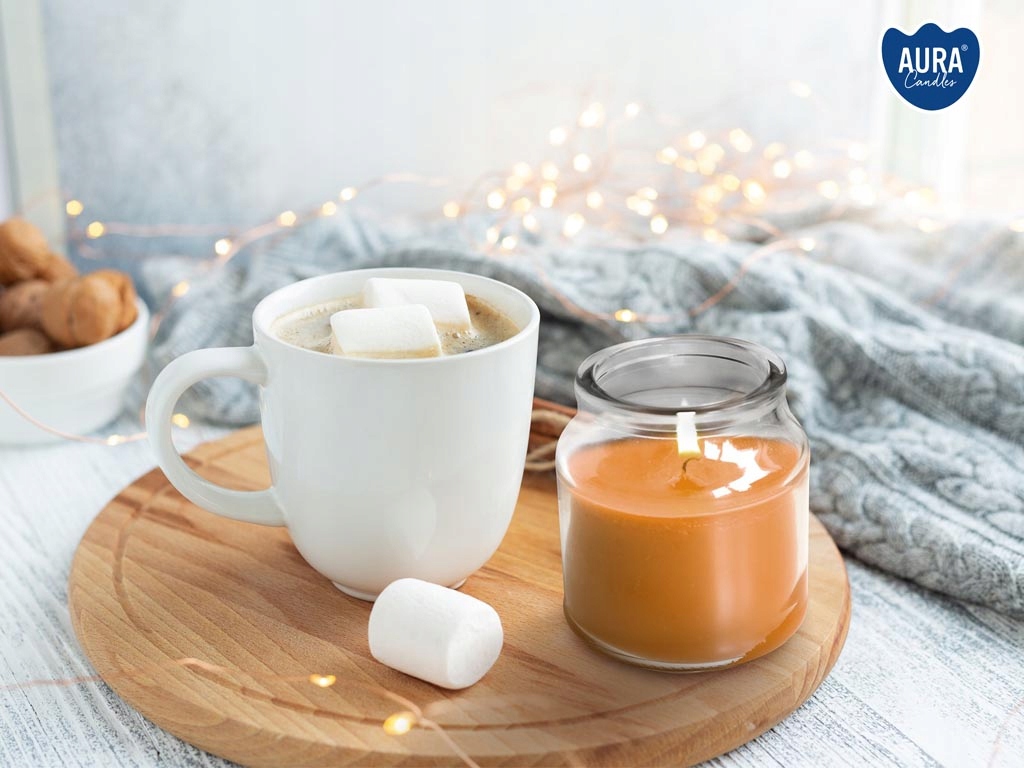 ŚWIECE ZAPACHOWE ŚWIĄTECZNE ŚWIECZKI 4X ŚWIECA ZESTAW NA PREZENT ŚWIĄTECZNY Wysokość świecy 99 mm