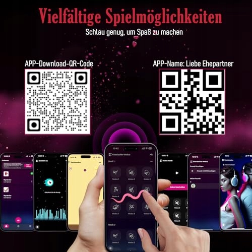 APP VIBRATOR Zestaw Wibratorów Dla Kobiet Klitoris 10 Trybów Dla Par — miniatura 4