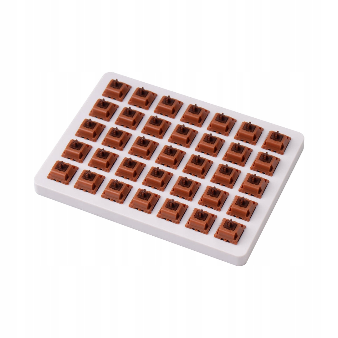 Gateron Switche do Klawiatury Cap Gold Brown V2