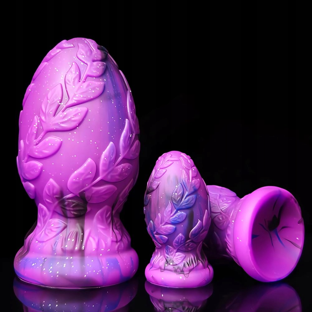 SXOVO Korek Analny Silikonowy z Przyssawką 3D Wzór Fantasy dla Par — miniatura 5