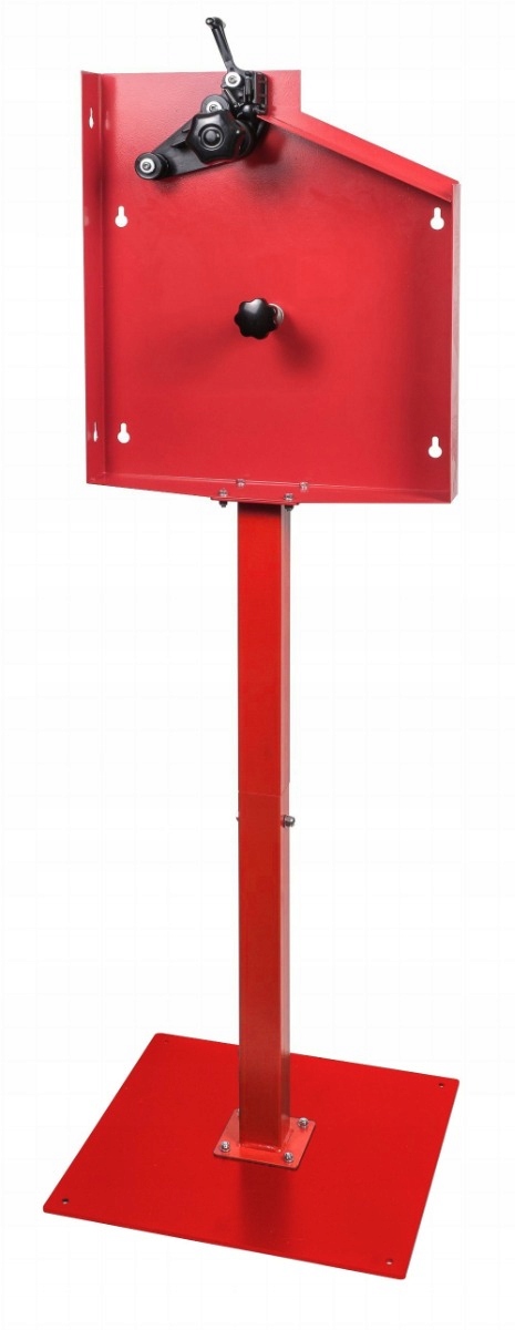 

Stojak do ciężarków rozwijanych z rolki