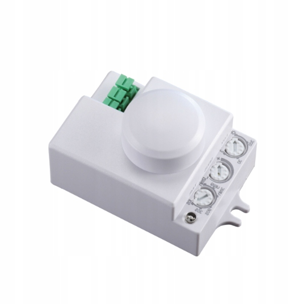 Mikrofalowy Czujnik Ruchu Zmierzchu 360° 230V IP20 Typ czujnik