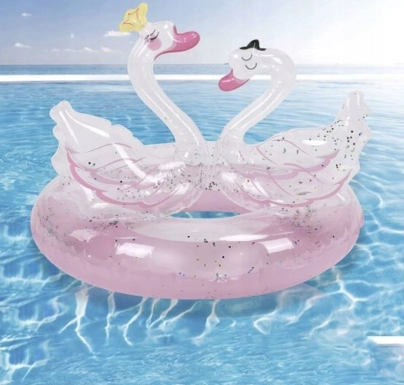 KOŁO DMUCHANE DO PŁYWANIA XL BASEN PLAŻA ŁABĘDZIE DLA DZIECI DOROSŁYCH 60cm Marka KO