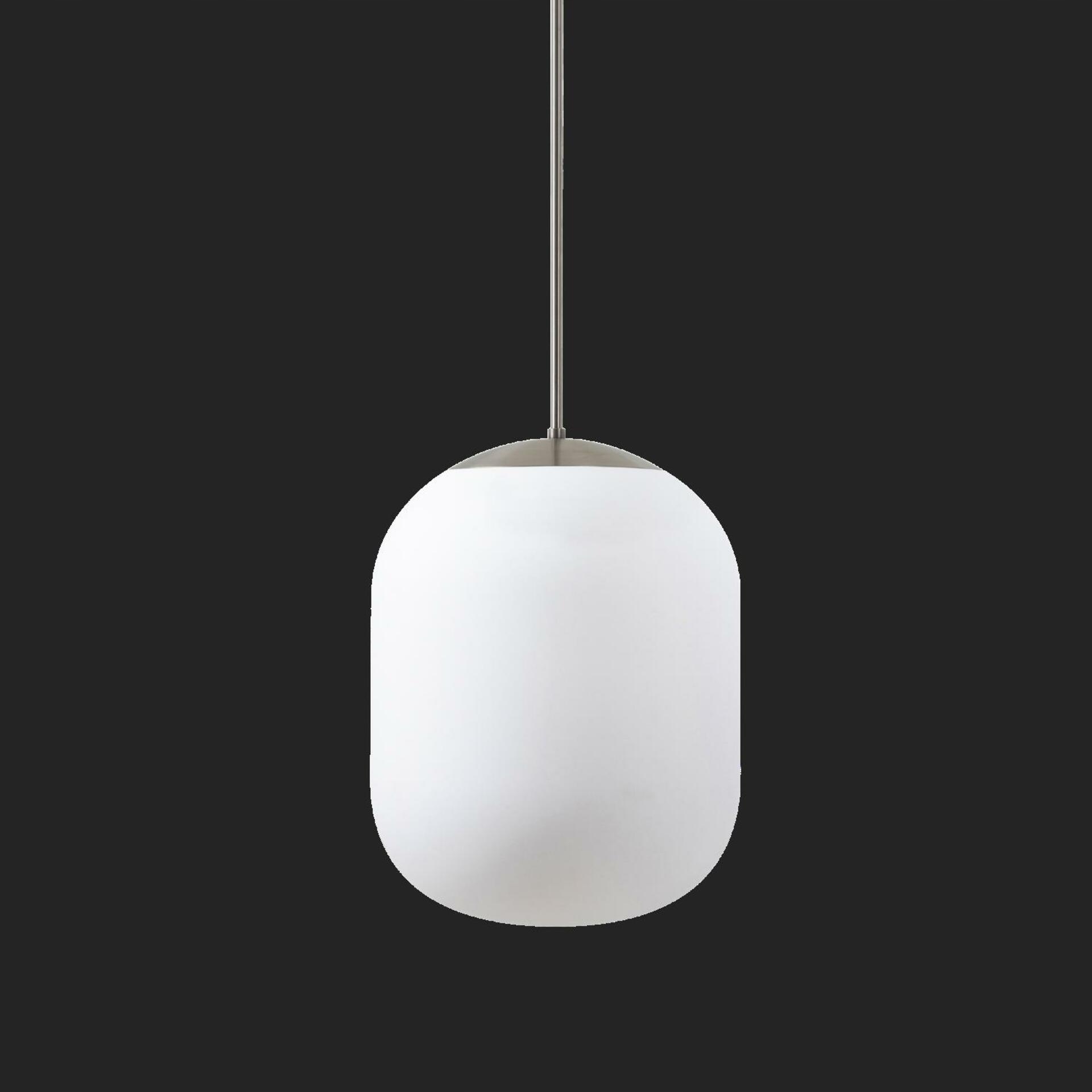 Osmont 62287 Tania P1 Hp závesné sklenené svítidlo nerez brúsená biela Ip