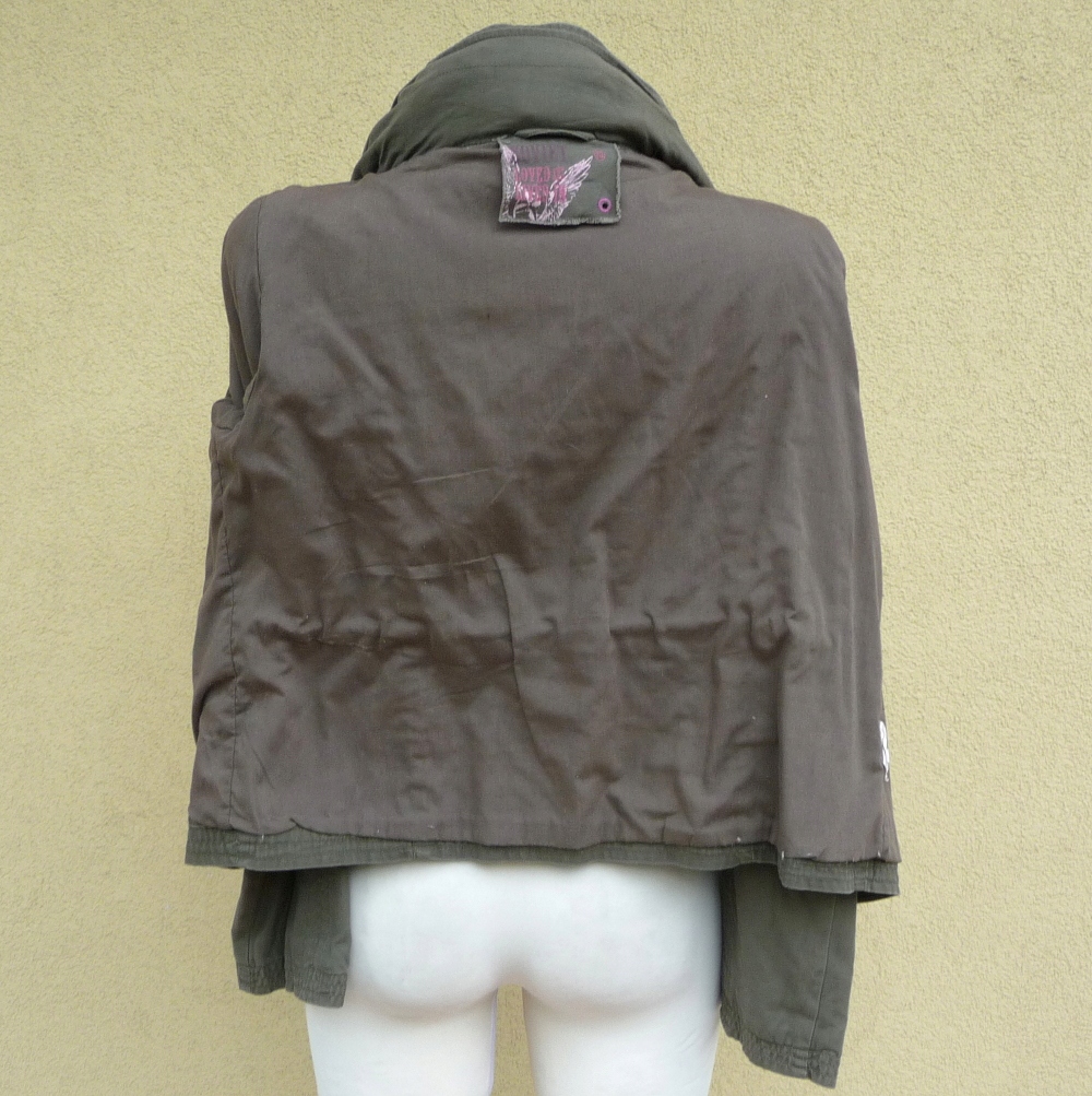 SOVIET LOVED AND LIVED IN KURTKA Z KAPTUREM 16 44 Rozmiar XXL