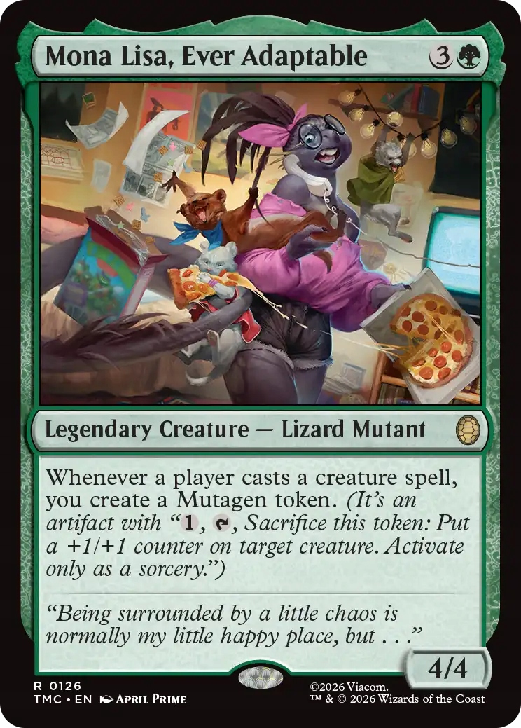 Mtg Mona Lisa, Ever Adaptable (r)