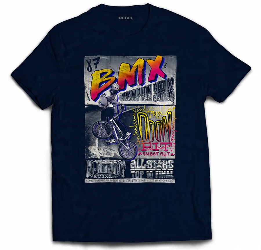 

T-shirt Koszulka Rower Bmx Deskorolka Skater XL