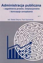 Administracja Publiczna Zagadnienia Prawne,...