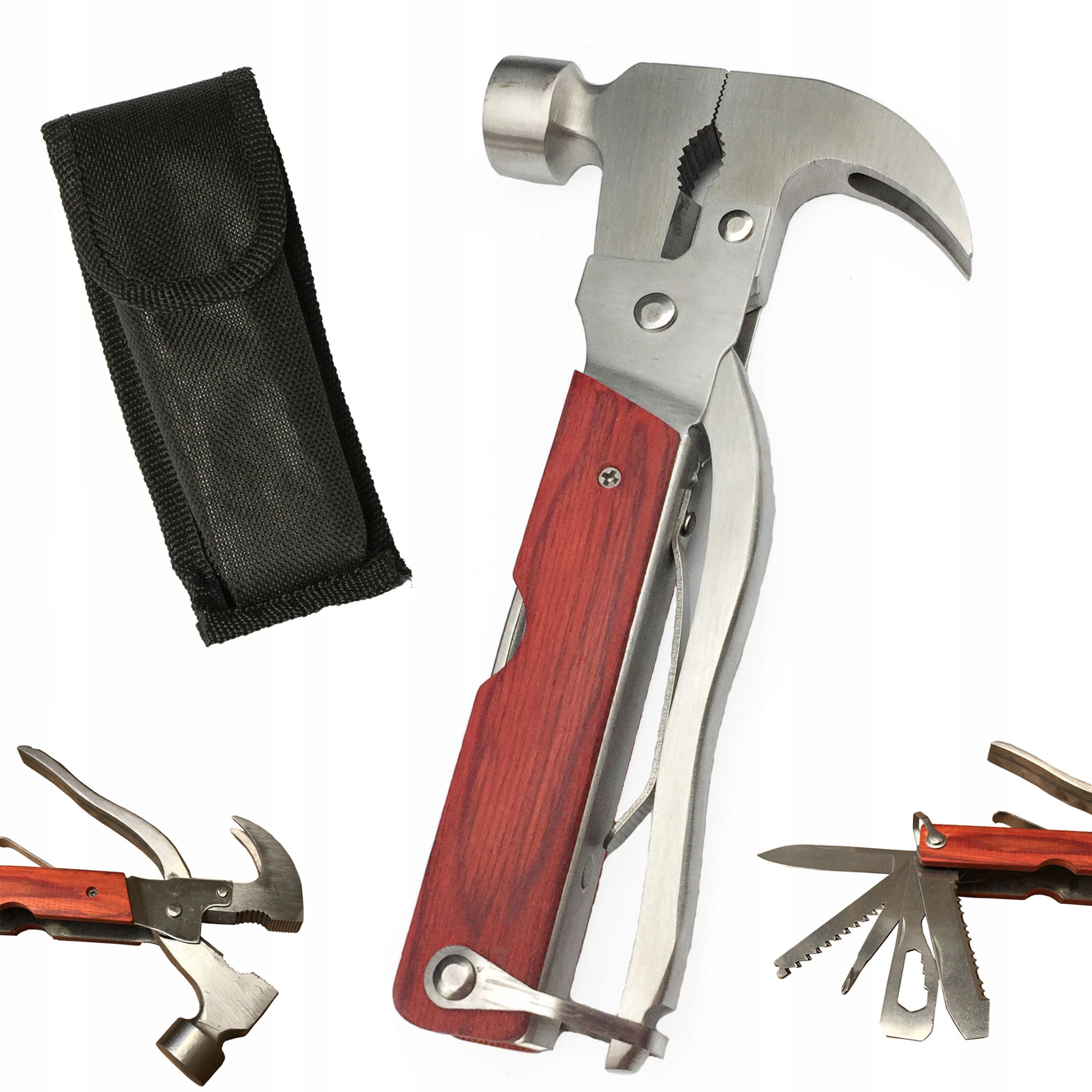 Multitool Narzędzie Wielofunkcyjne Survival Dowolny Grawer Tekst Grafika