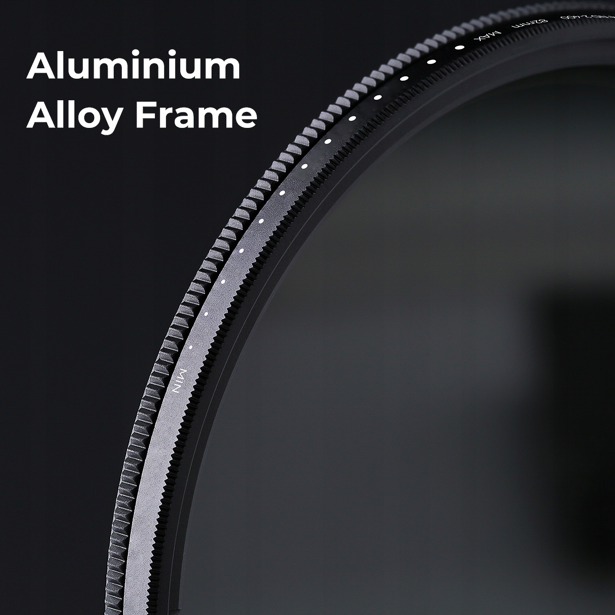 Filtr szary regulowany K&F Concept Basic Fader NDX ND2 - ND400 - 58 mm Stan opakowania oryginalne