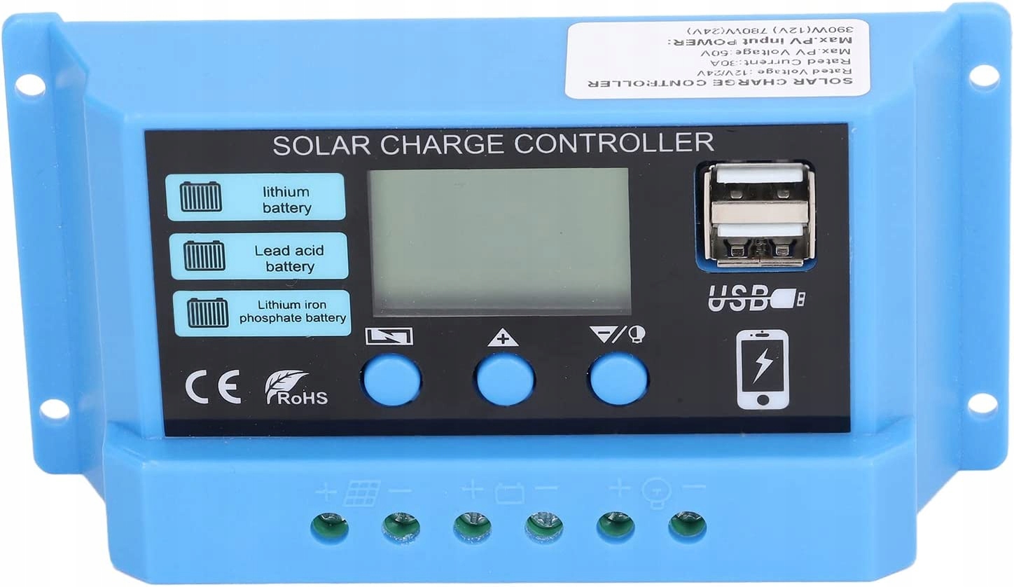 Solar Charge Controller Fotowoltaiczne podwójne w Stan opakowania oryginalne