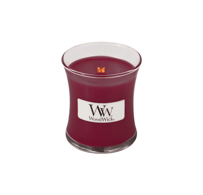 

WoodWick mała Black Cherry