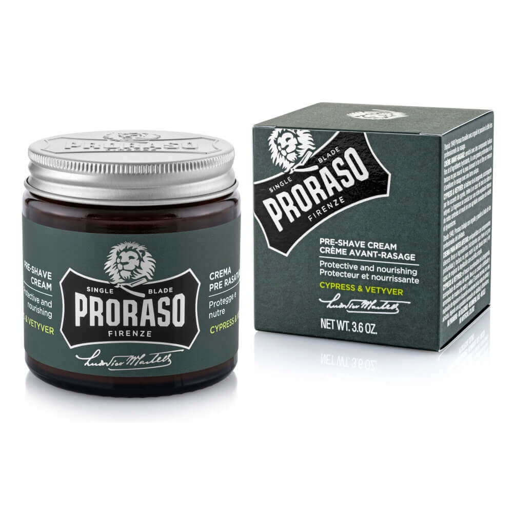 Krem przed goleniem Proraso Cypress & Vetyver Pre-Shaving Cream 100 ml Rodzaj krem