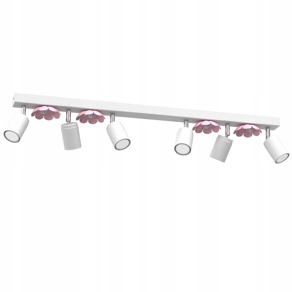 Lampa detský reflektor dlhý na lište Flower 3879 Luminex