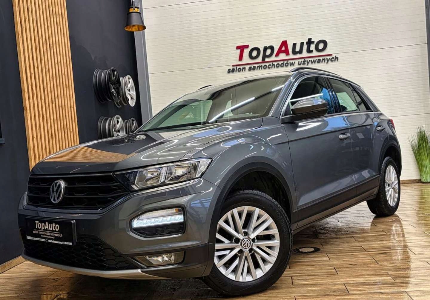 Volkswagen T-Roc 2.0 TDI 150KM DSG tempomat ACC bezwypadkowy kamera