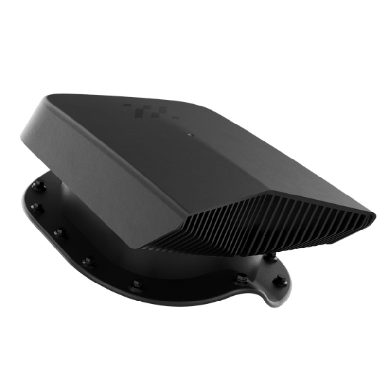 Odvětrací Ventilátor Každý Plechový Kryt Černý 9005