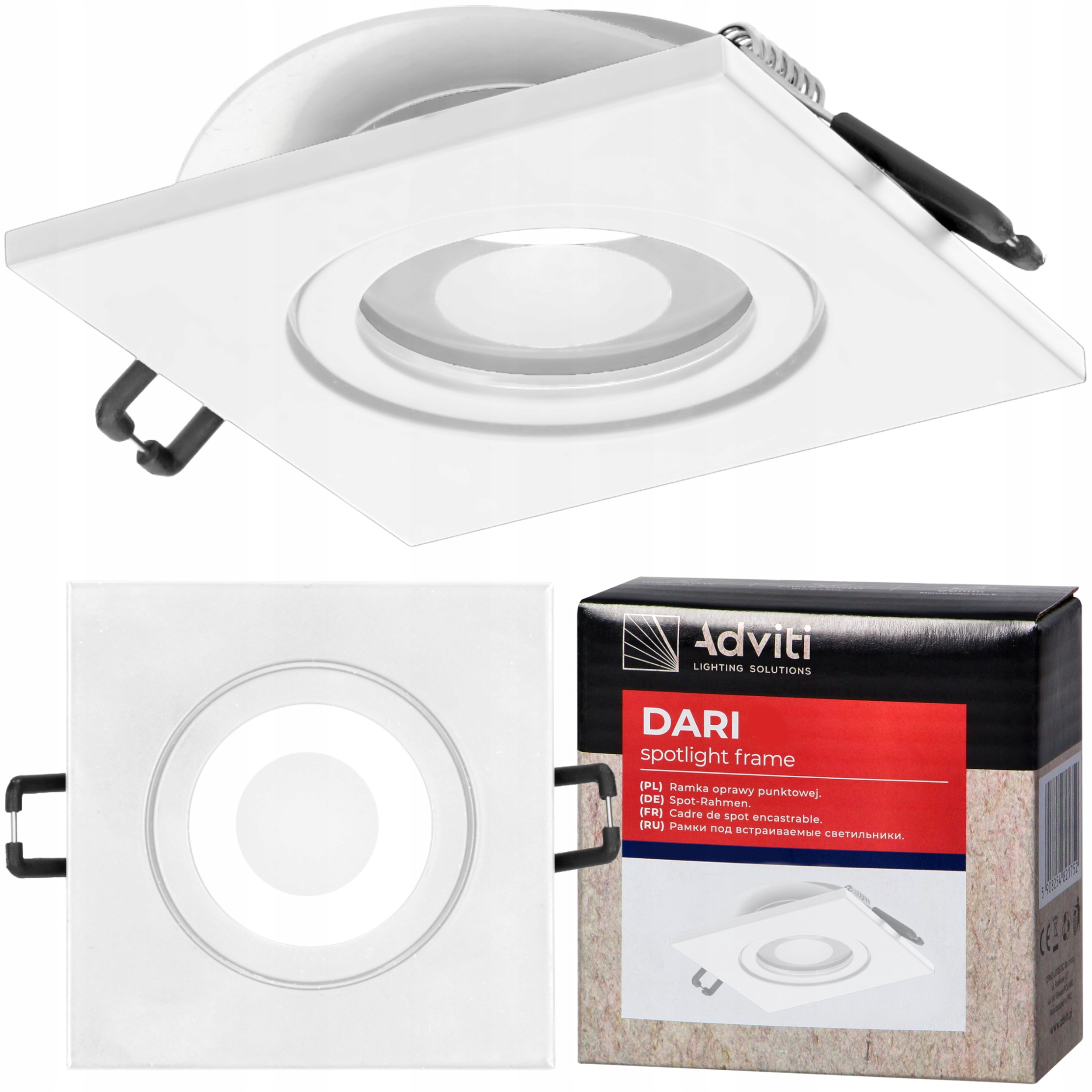 

Oprawa Halogenowa Sufitowa GU10 Hermetyczna IP44