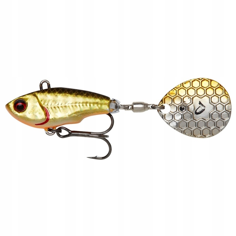 Wobler Fat Tail Spin (nl) 6.5CM 12.5G Sinking Dirty Roach Savage Gear