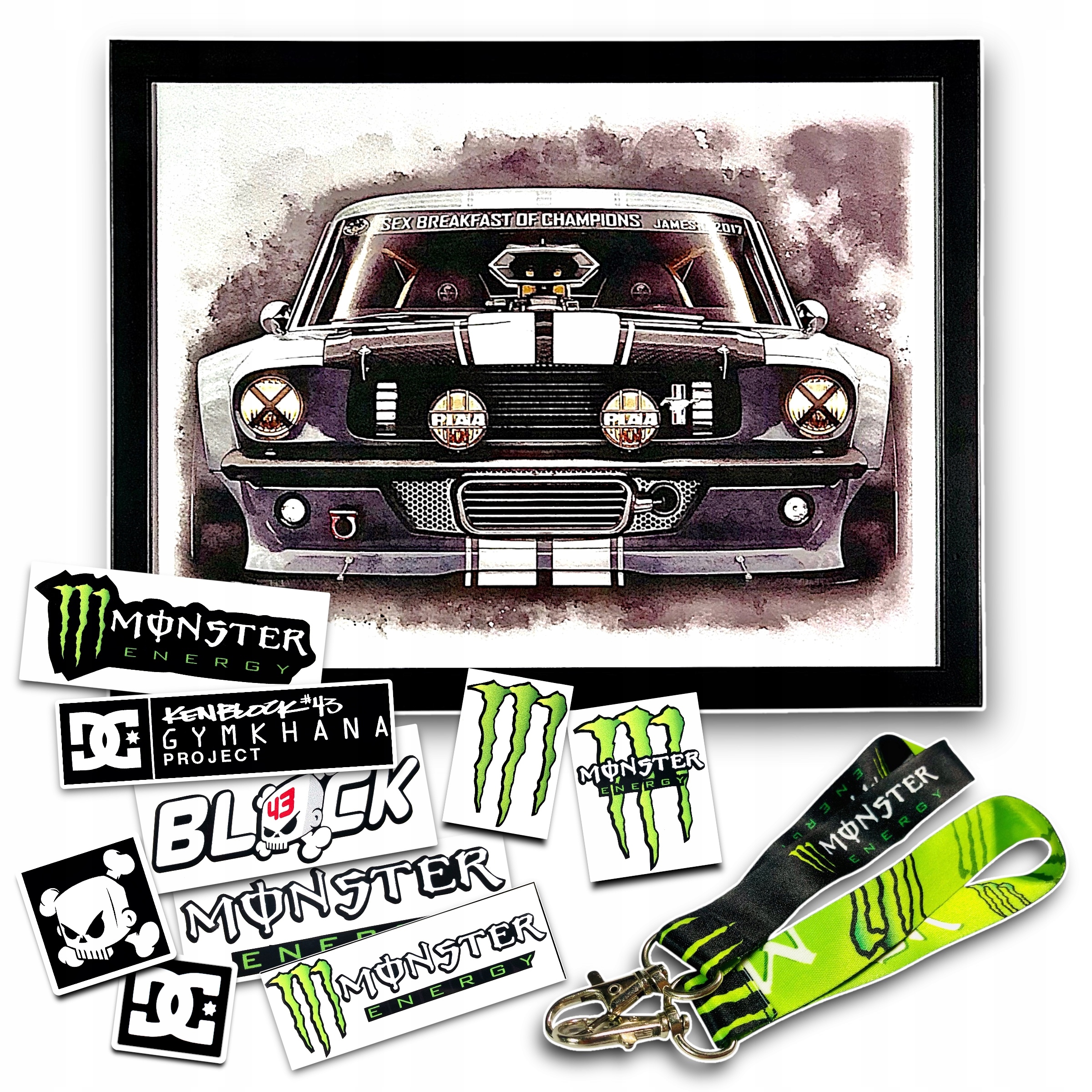 ケン・ブロックMonster Energy フーニガンミニカーセット ケン