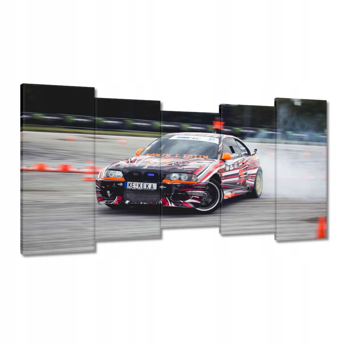 Obrazy 150x80 Bmw Drift Pálení pneumatik