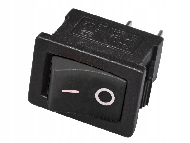 

Przełącznik kołyskowy MRS101A 250V On-off czarny