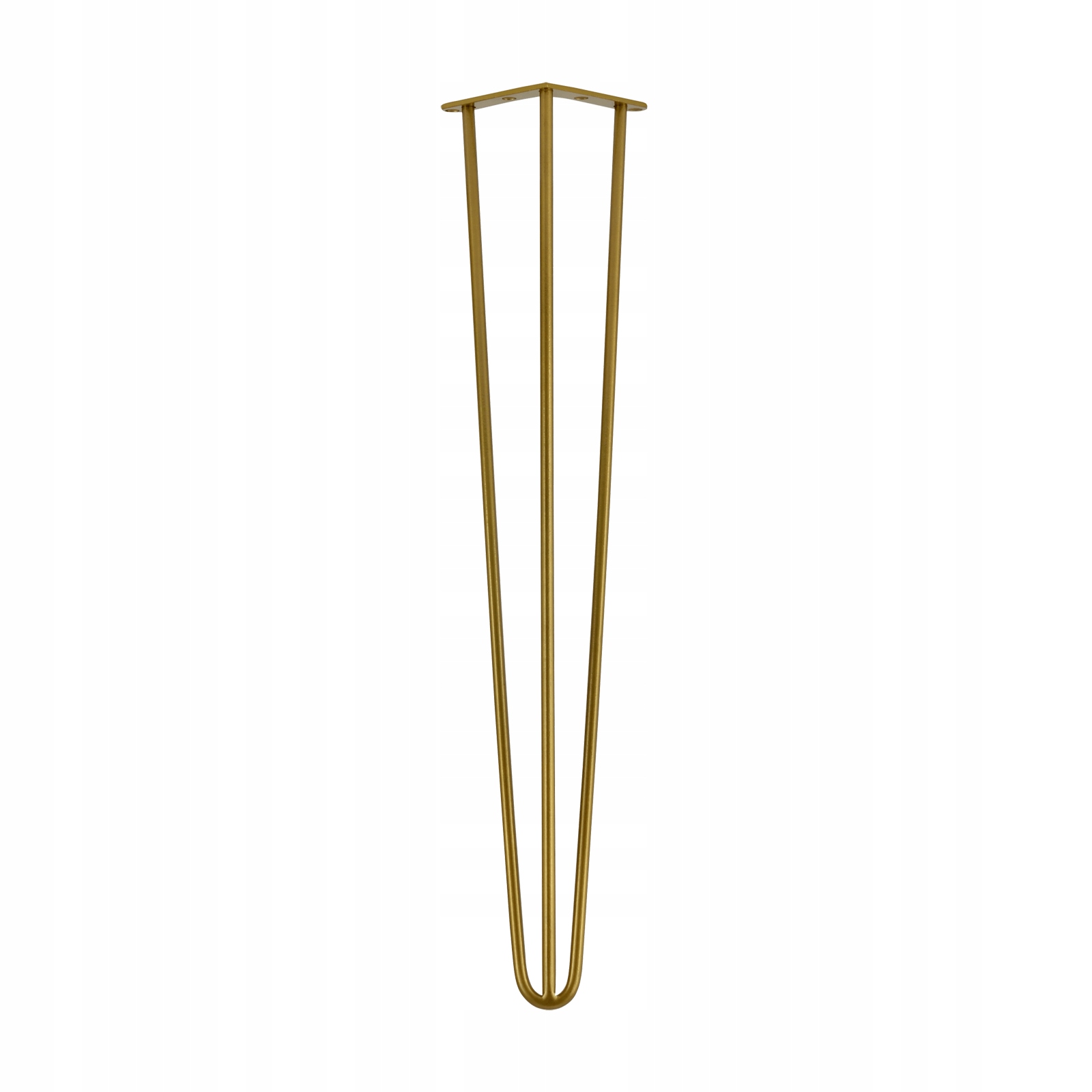 

Metalowa noga do hokera Hairpin legs 80 cm złota