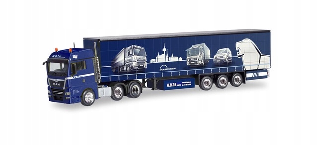 Herpa 311014 Man Tgx XLX Euro 6c 6x2 H.d.t.v 1:87