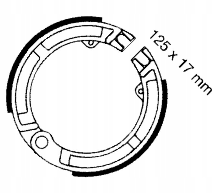 Brzdové Čelisti Vespa Primavera 125 Rally I 200 Revival 50 Sprint 150