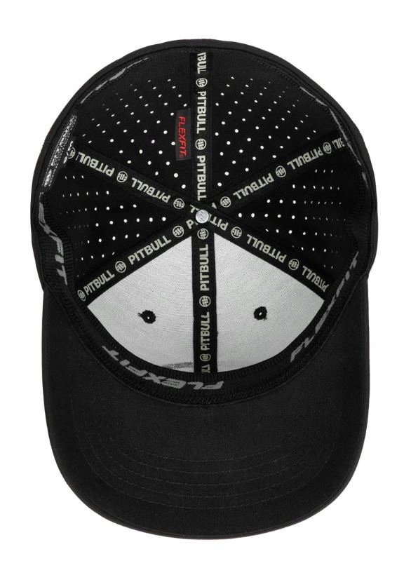PITBULL PIT BULL CZAPKA FULL CAP 3D LOGO ANGLE WELDING CZARNA L/XL Kolor czarny