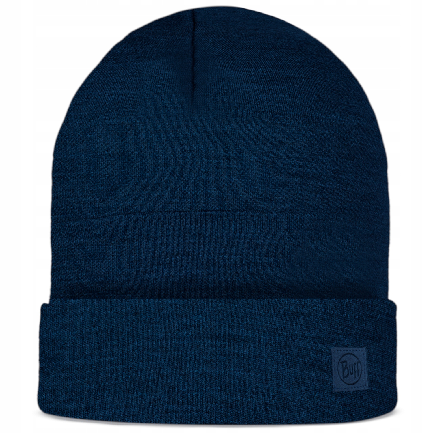 Buff Merino Heavyweight Beanie [uni] Čepice Unisex Vlna Tmavě modrá