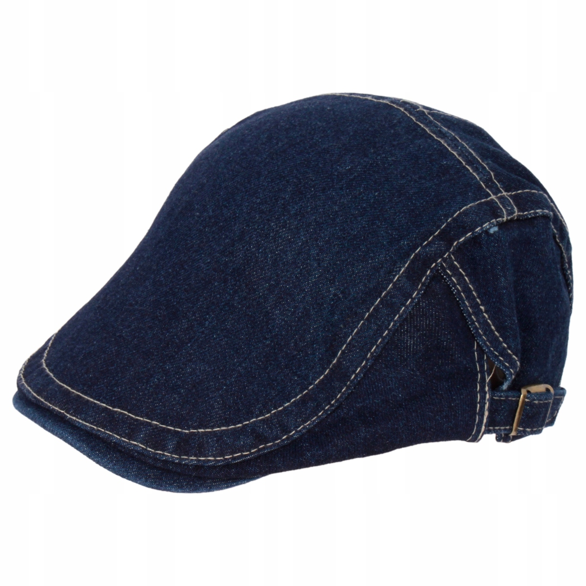 K150D KASZKIET MĘSKI CZAPKA Z DASZKIEM JEANS L/XL