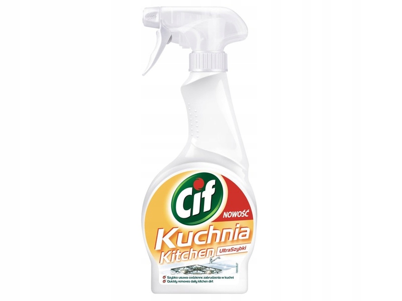 

Płyn do czyszczenia kuchni Cif UltraSzybki 500ml