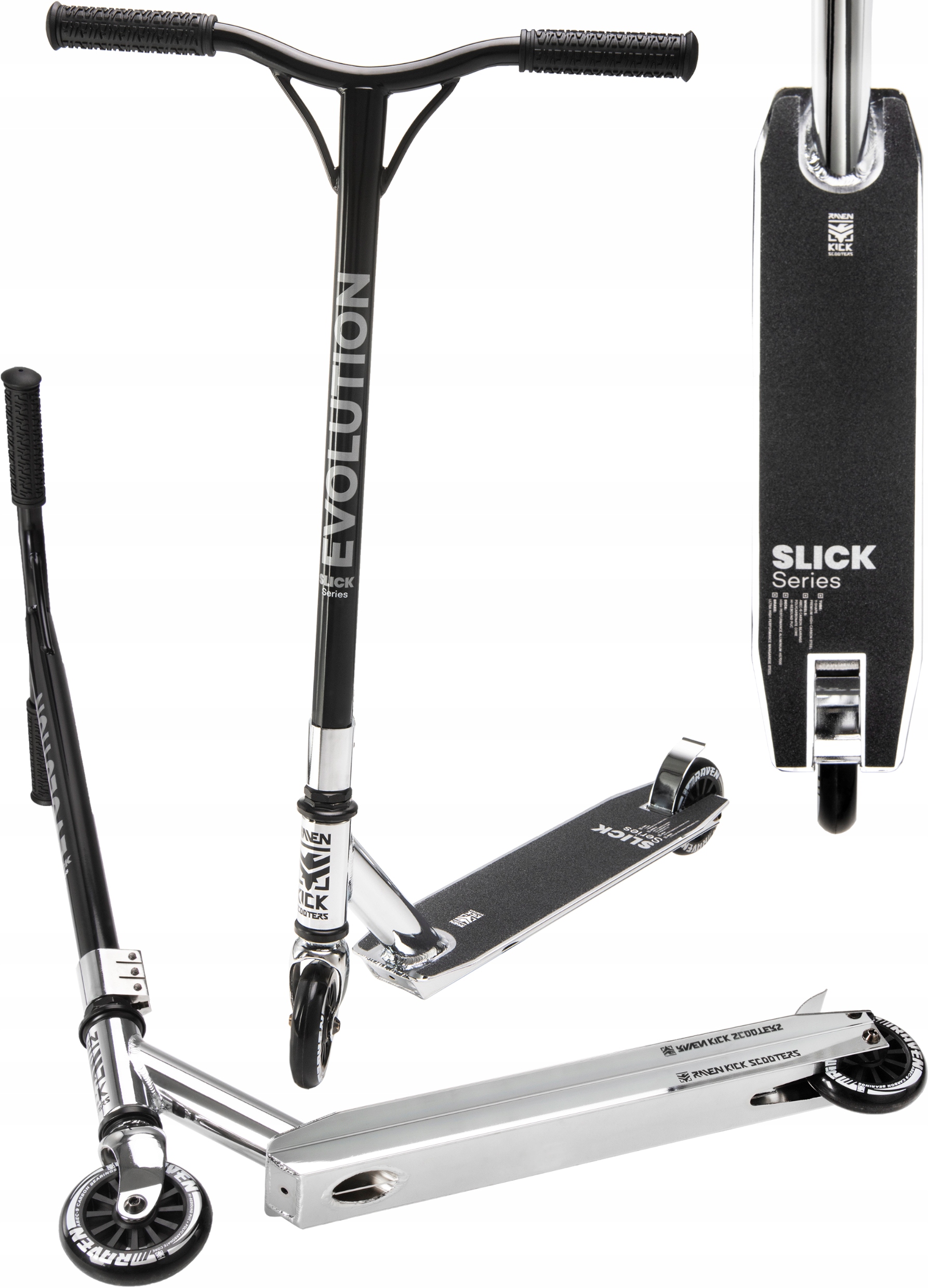 

Hulajnoga Wyczynowa Raven Evolution Slick Chrome