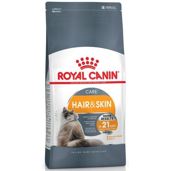 Royal Canin Hair&Skin Care 2kg karma sucha dla kotów dorosłych, lśniąca s