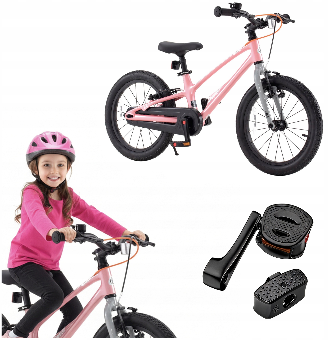 Rower Dziecięcy Rowerek 16 Cali Dla Dziecka Chłopca Lekki Biegowy 105–115CM