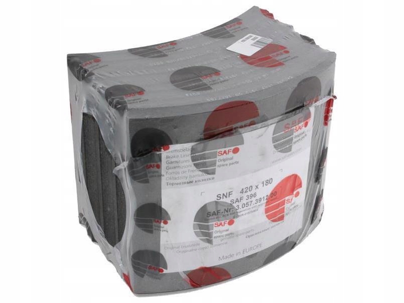 26O00010SA - ТОРМОЗНАЯ НАКЛАДКА 420 * 180 BPW SAF / 8
