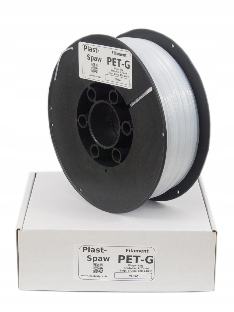 

Filament Easy Pet-g Perła Plast-Spaw 1kg 1,75mm