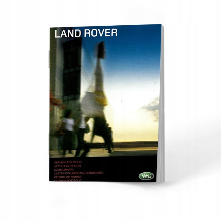 Land Rover – Polská čistá servisní kniha