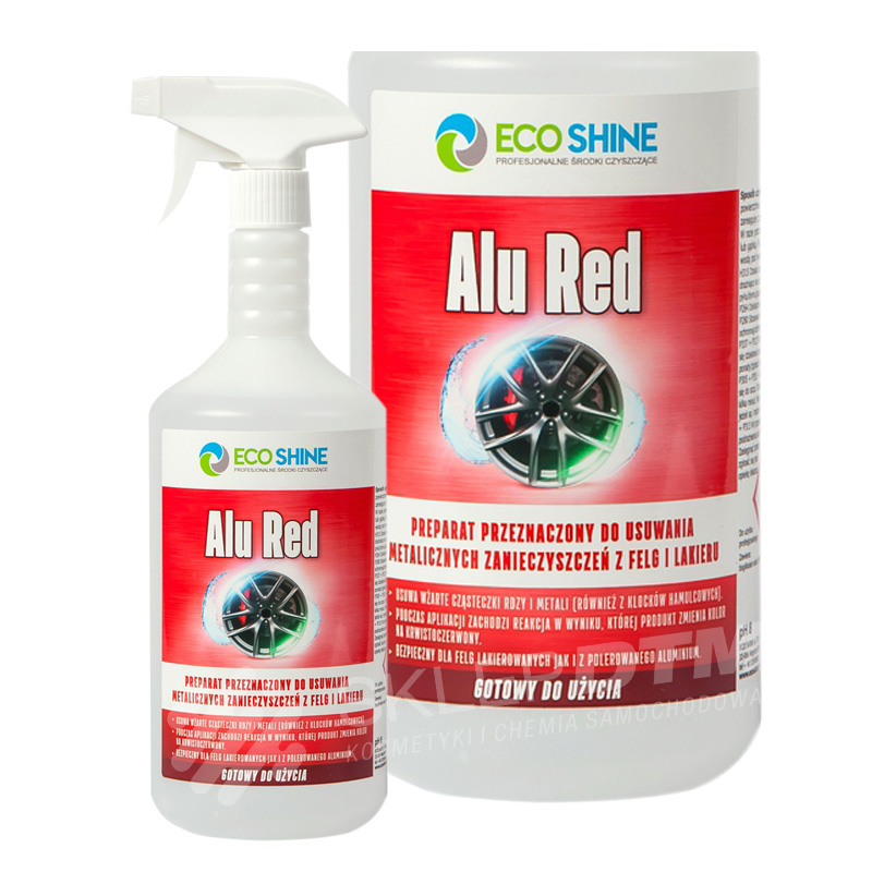 

Eco Shine Alu Red płyn do felg efekt krwawienia 1L