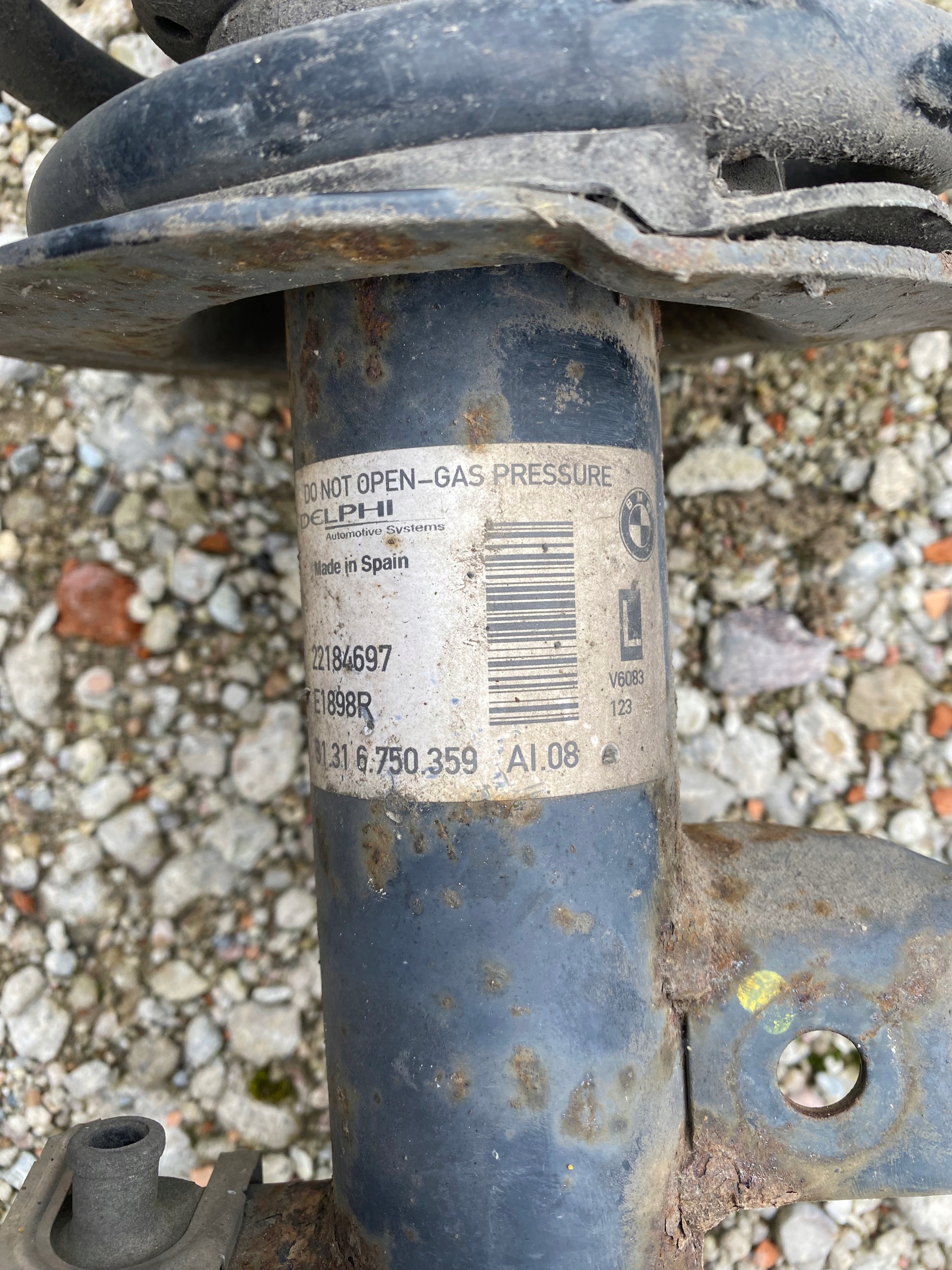 BMW E53 X5 shock absorber shock absorbers front 3.0D