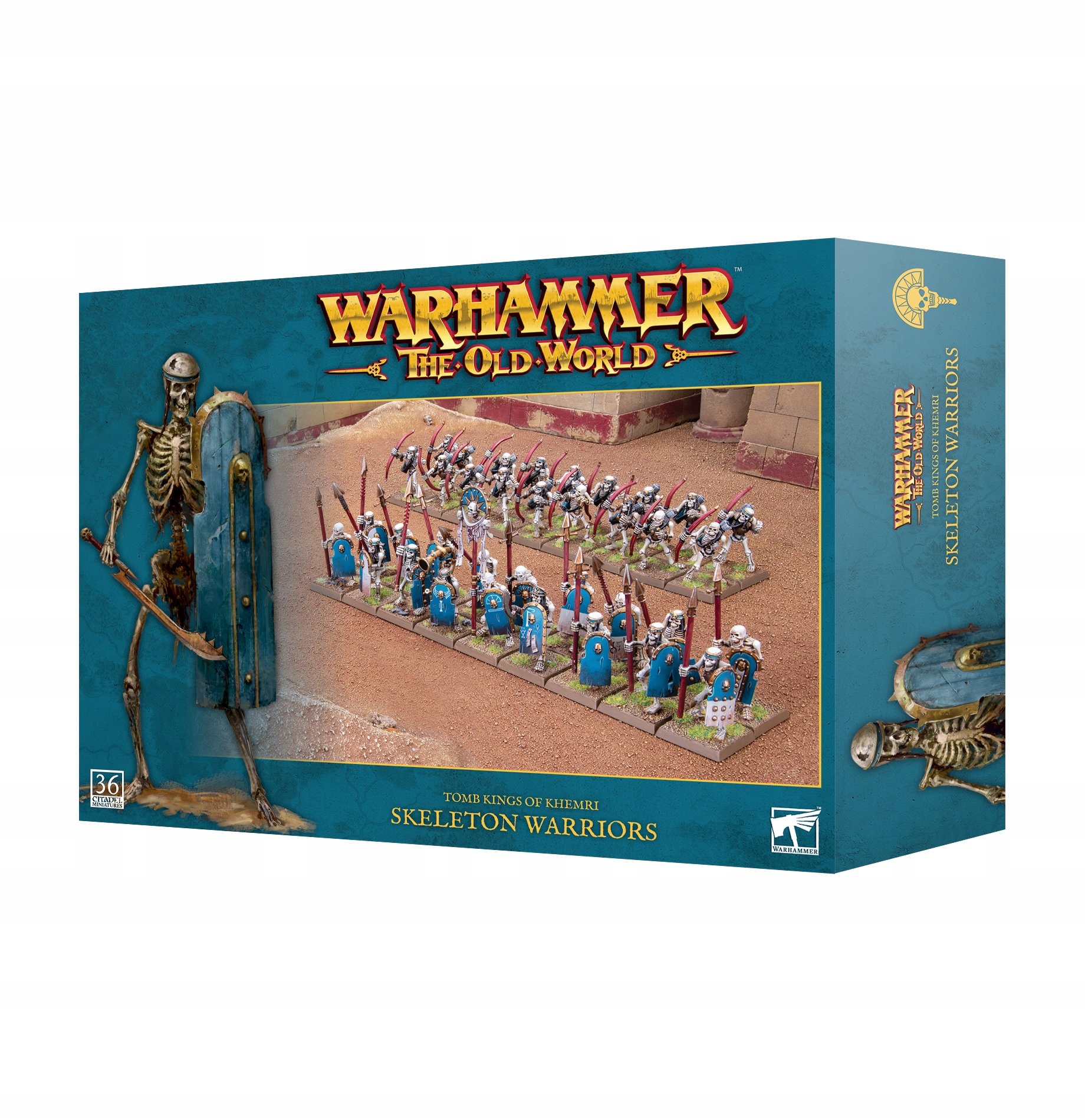 The Old World Tomb Kings of Khemri Skeleton Warriors Archers Wfb