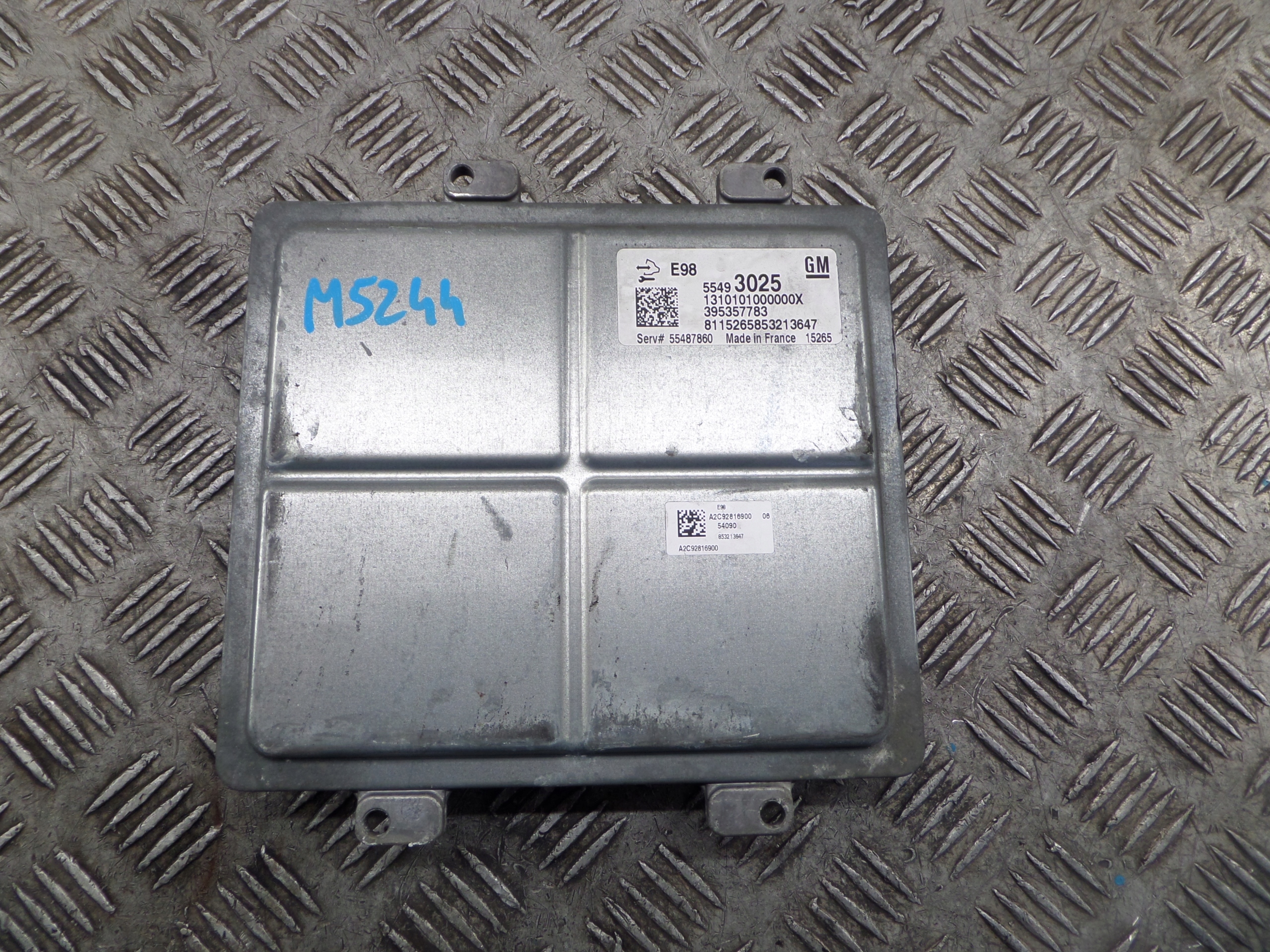 OPEL ASTRA K computer ECU Motore 55493025 1.6CDTI